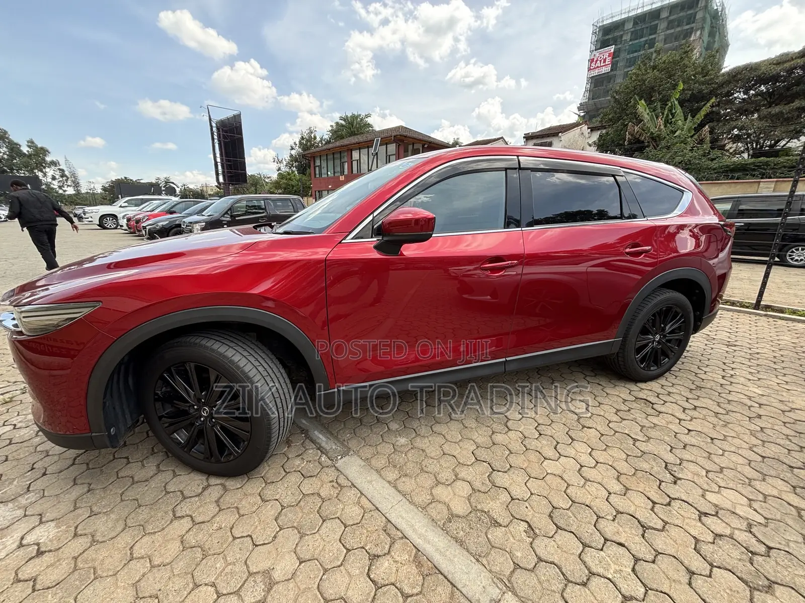 Mazda CX-8 2017 Red
