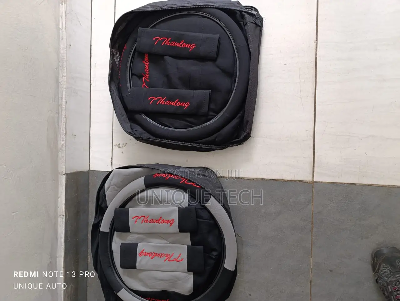 5 Seater Elegant Black,Grey Car Seats Covers