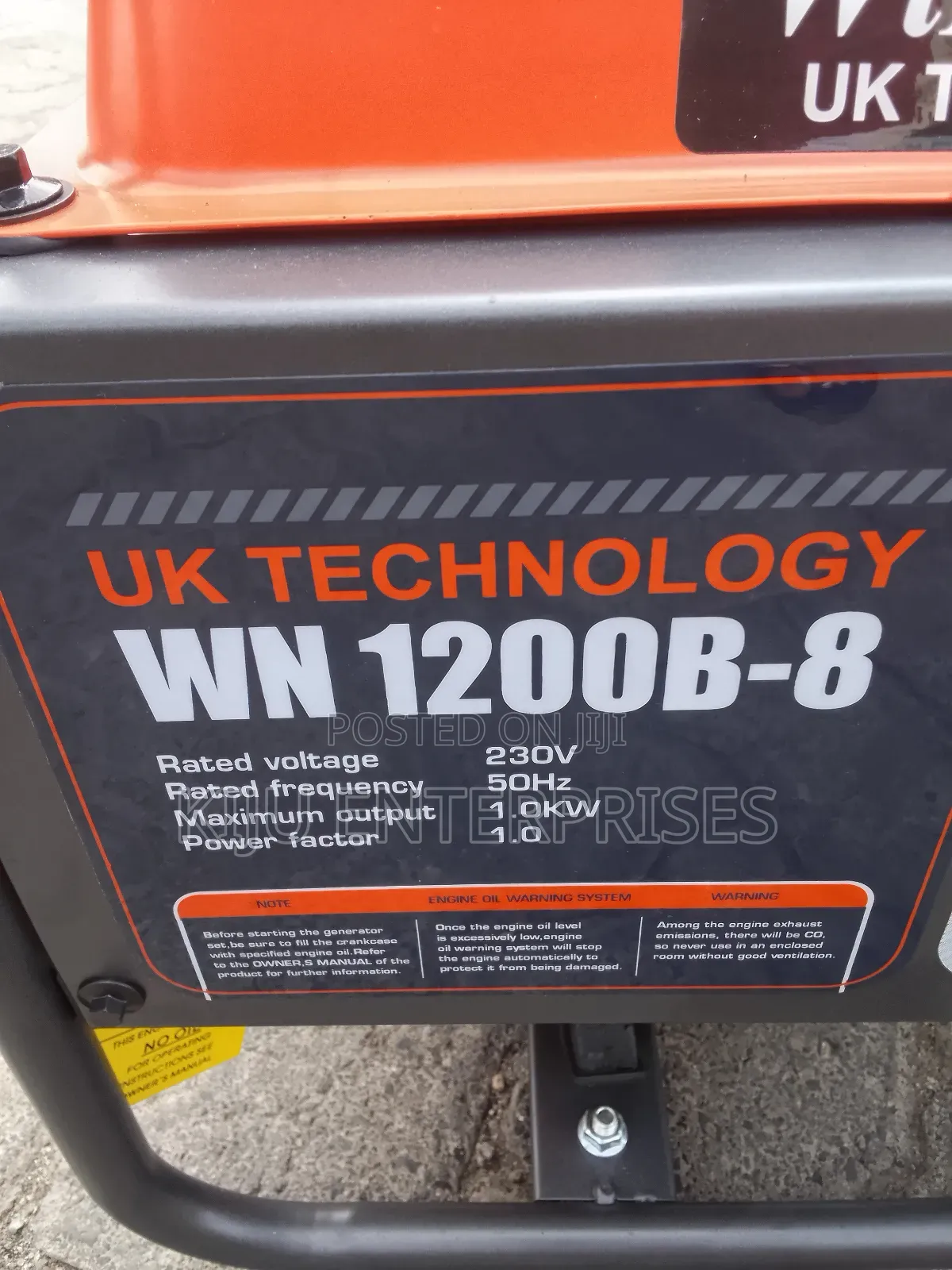 1200watts Generator Windsor Brand