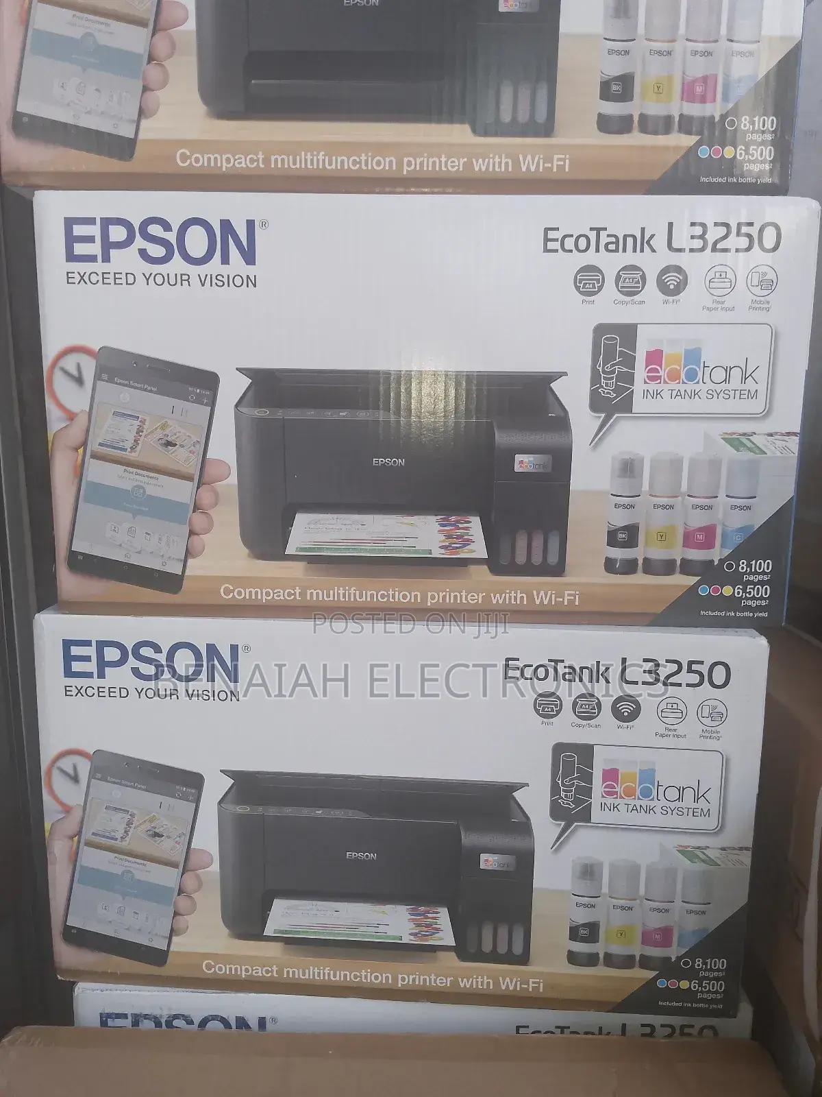 Epson Printer L3350. Compact Multifunctional Printer.