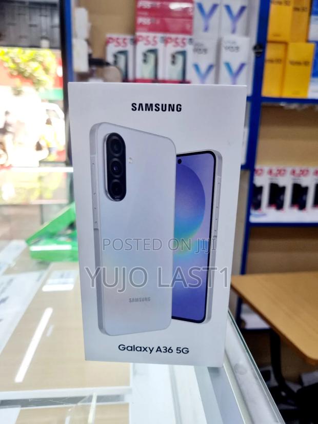 New Samsung Galaxy A36 256 GB White - main view
