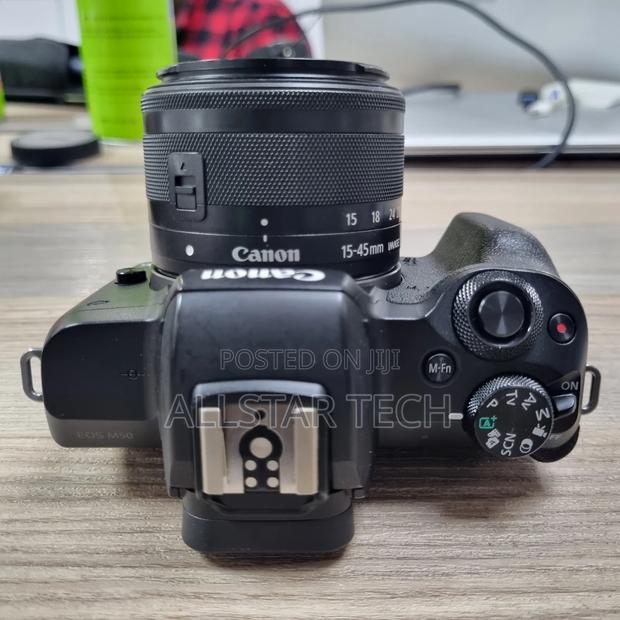 Canon Eos M50 Mirrorless Camera With 15-45mm - thumbnail 6