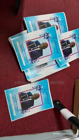A3 Eulogies Printing With Sleek Design