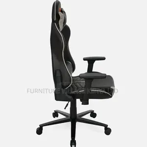 Office Chairs: Black Recliner Gamer Chair Swivel Leather