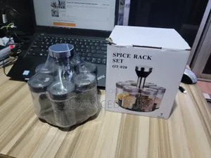 7pcs Rotating Spice Rack Set