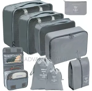 9pcs Luggage Suitcase Travel Organizers