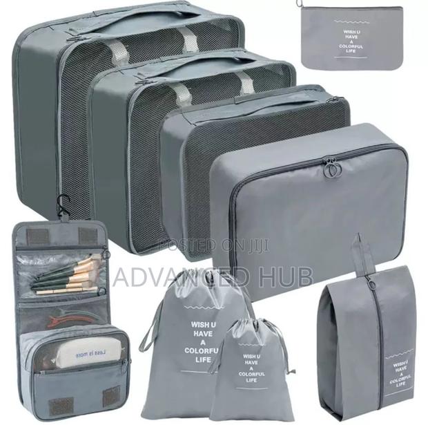 9pcs Luggage Suitcase Travel Organizers