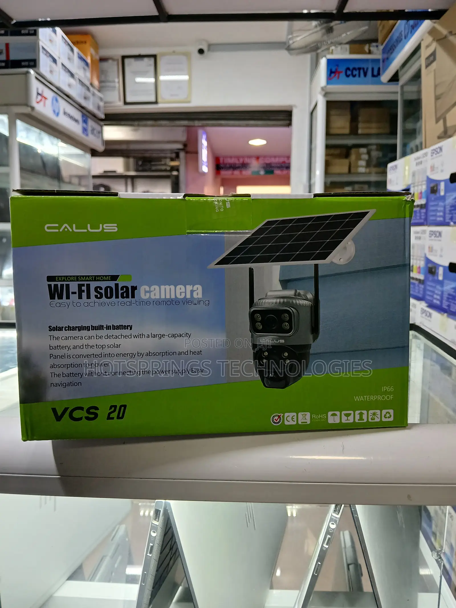 Wifi-Solar Camera