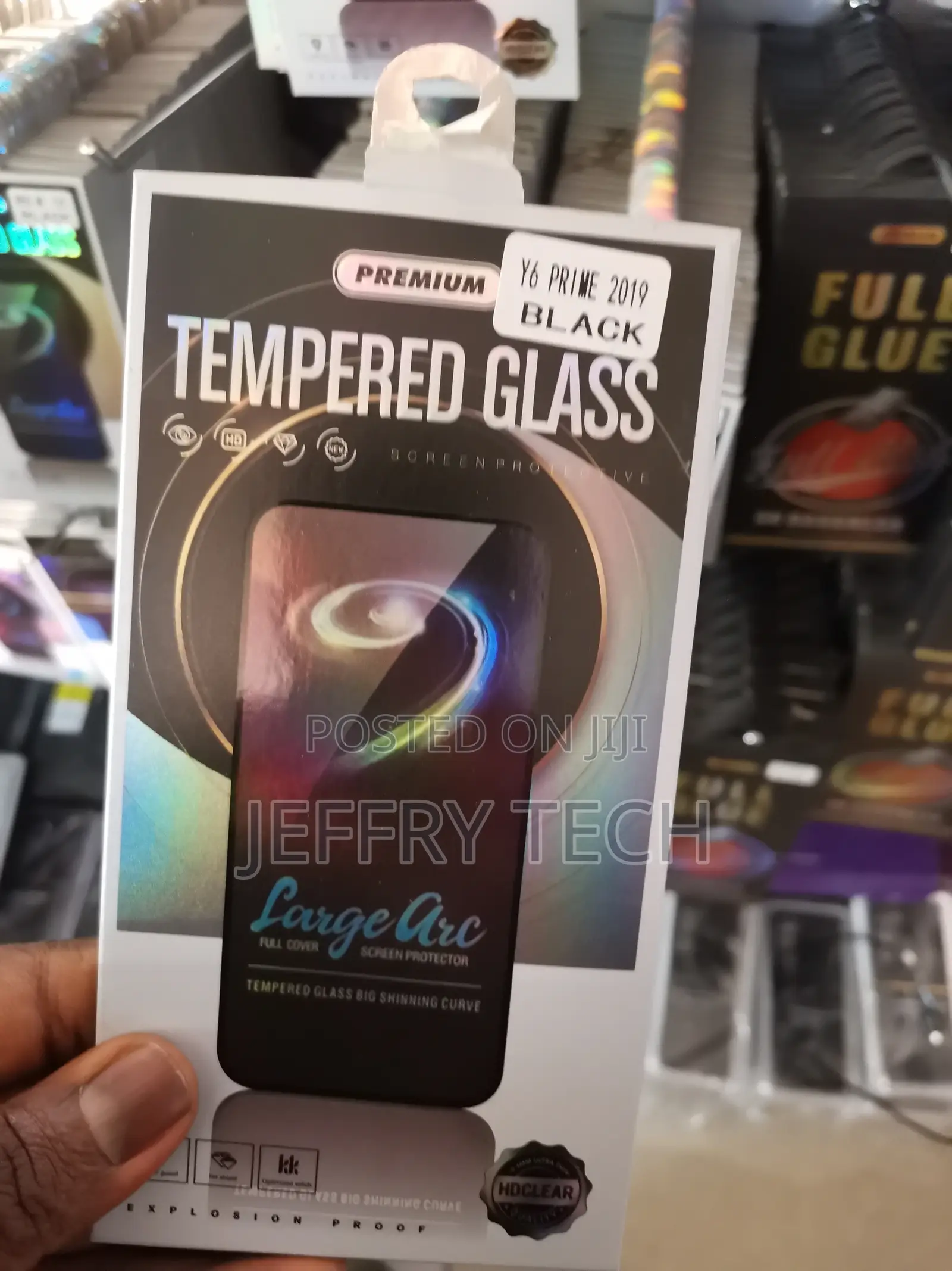 Vokuha Huawei Y6 Prime 2019 Privacy Glass Screen Protector