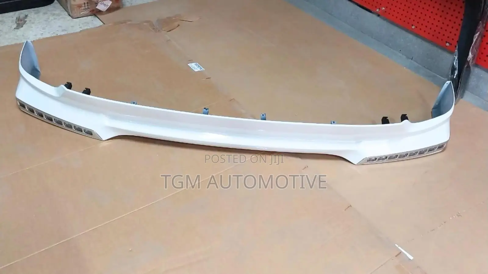 Front Bumper Lip for Land Cruiser 2008-2015 With Led