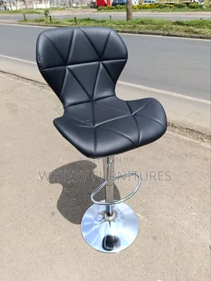 Leather Adjastable Bar Stool