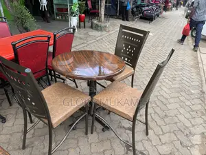 Restaurant And Bar Set Chairs And Marble Table