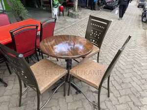 Restaurant And Bar Set Chairs And Marble Table
