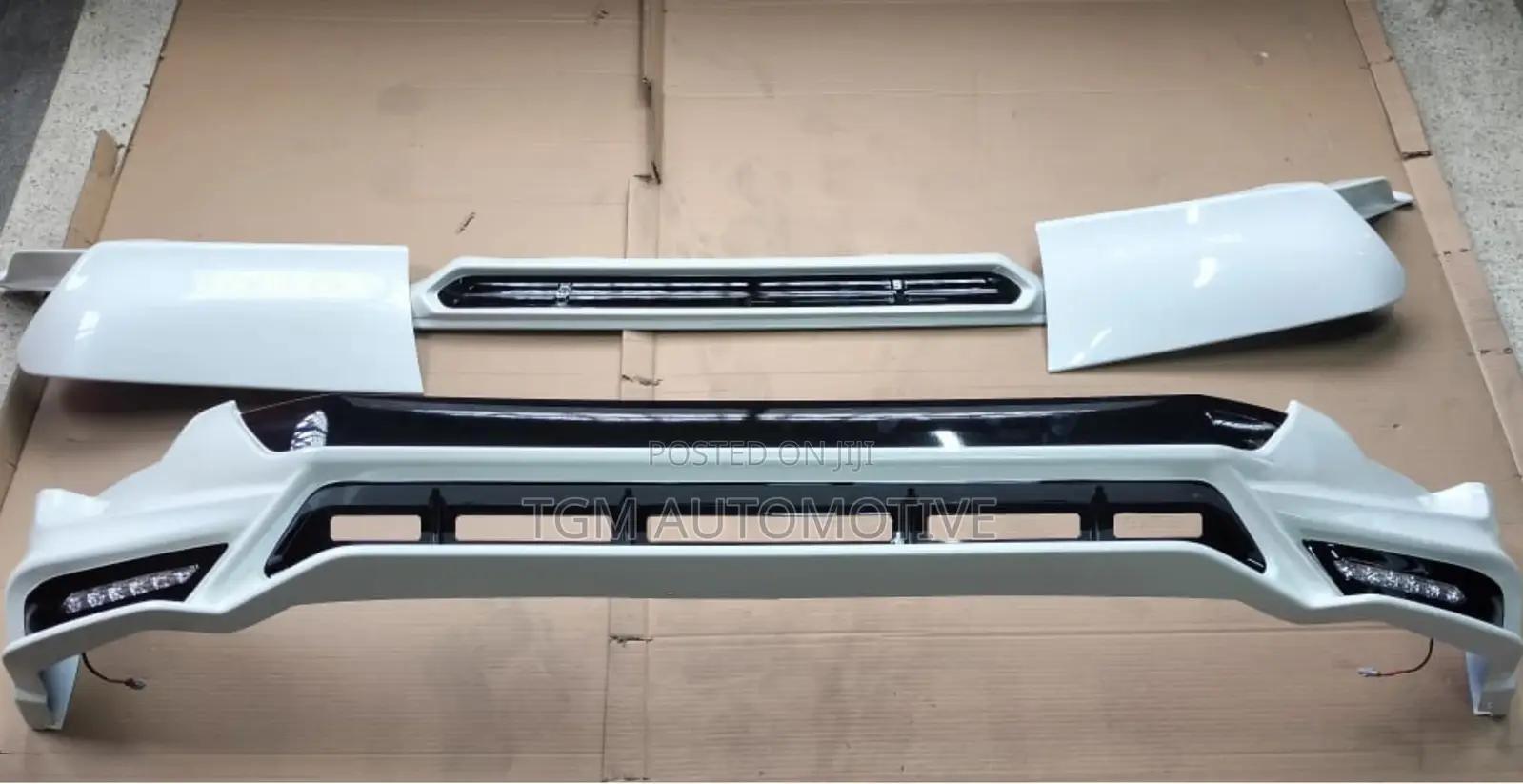 Front Bumper Lip Prado Fj 150 Full Set 2018