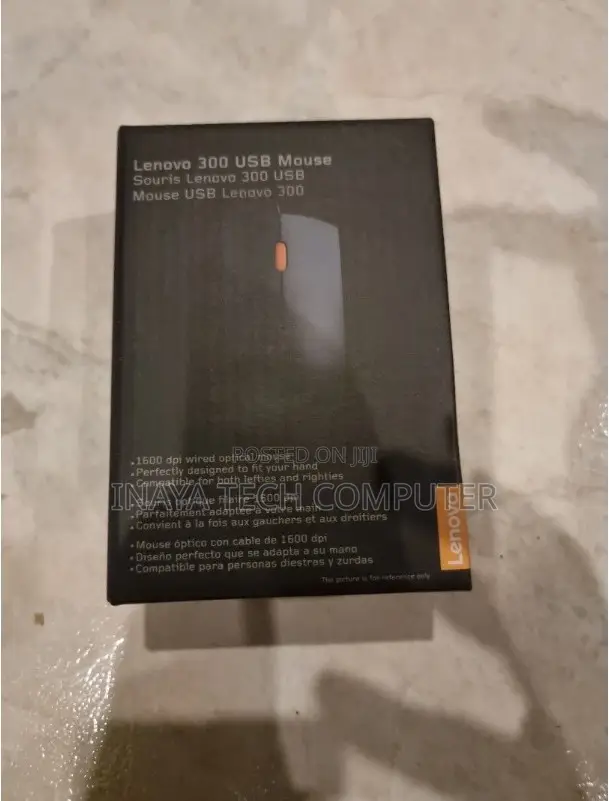 Lenovo 300 Wired Plug and Play Mouse