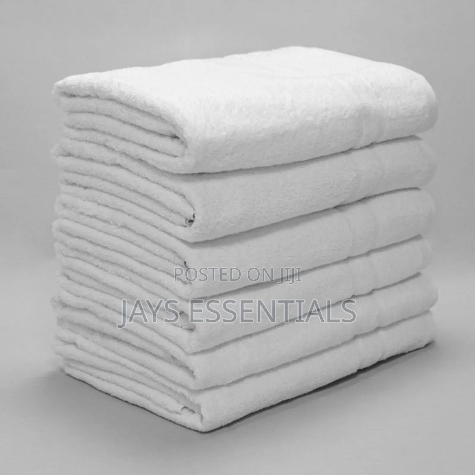 Hotel Quality Large Cotton White Towels