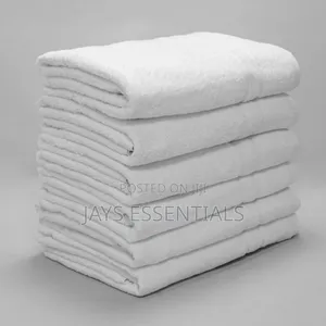 Hotel Quality Large Cotton White Towels