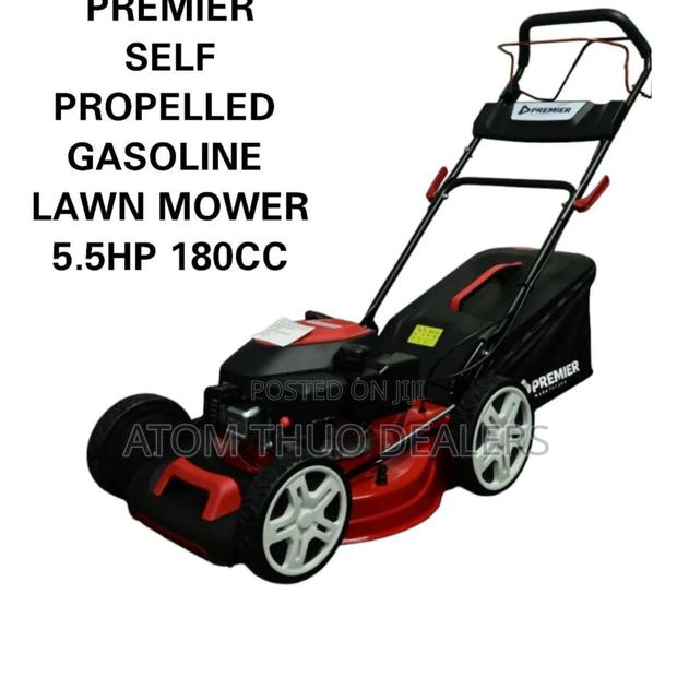 Premier Propelled Gasoline Lawn Mower 5.5 Hp 180 Cc