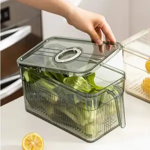 Fridge Storage Box With Timer