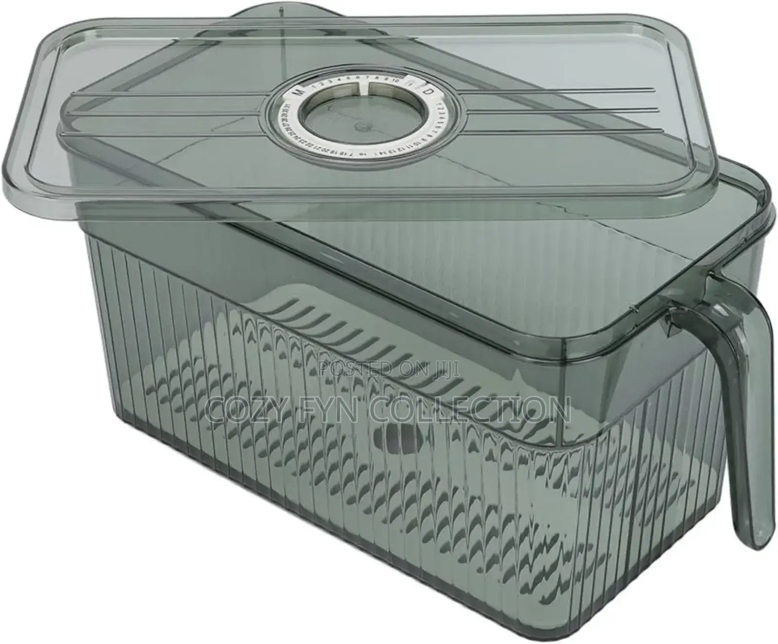 Fridge Storage Box With Timer