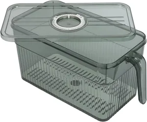 Fridge Storage Box With Timer