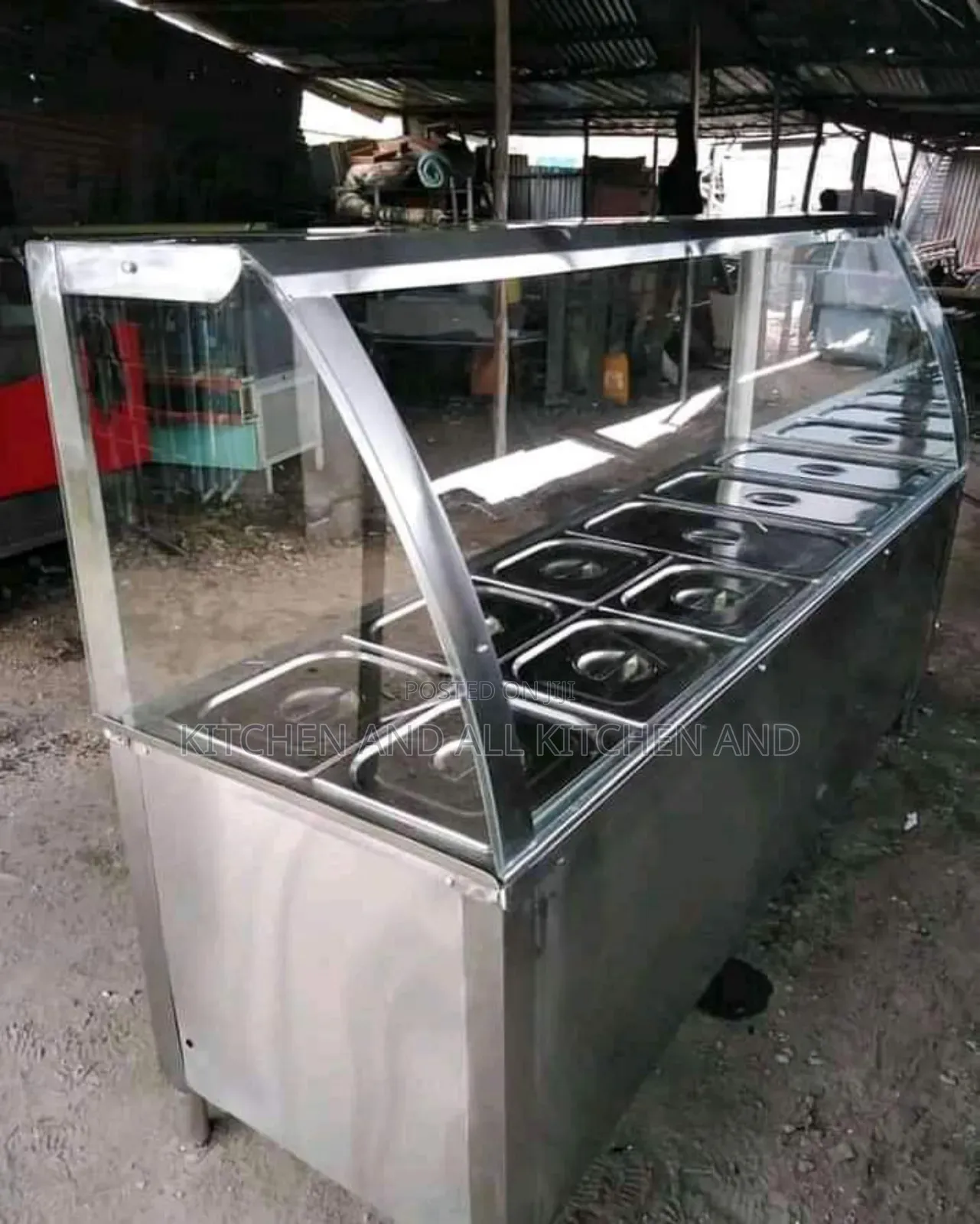 Top World Stainless Steel Bain Marie With Display