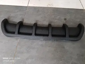 Carbon 6 Fin Rear Bumper/ Car Rear Diffuser