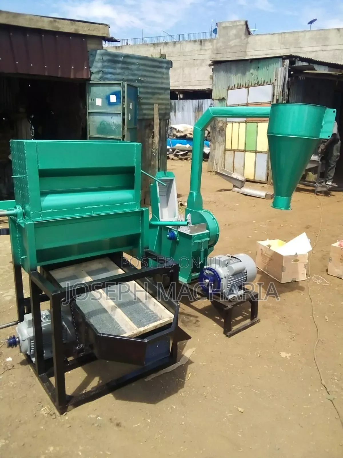 Poshomil, Chopper, Sheller and Motors