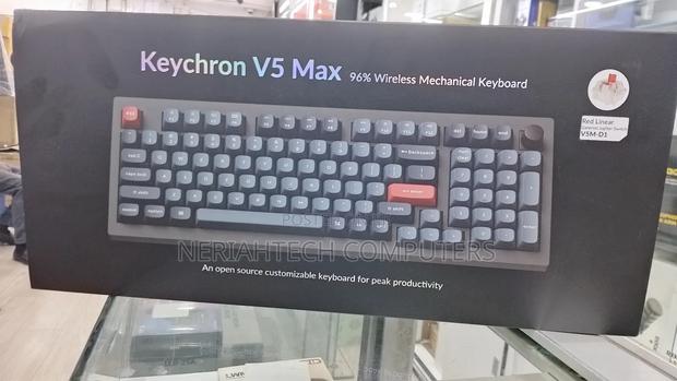 //Keychron V5 Max QMK/via Wireless Custom Mechanical - thumbnail 2