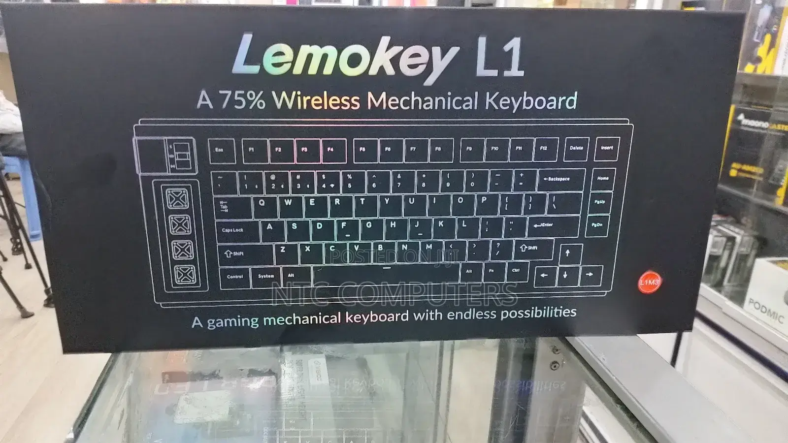 Lemokey L1 QMK/via Wireless Custom Gaming Keyboard