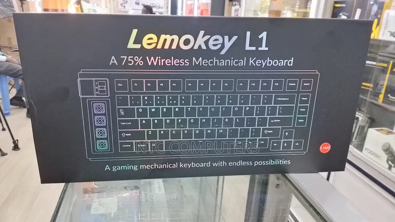 Lemokey L1 QMK/via Wireless Custom Gaming Keyboard