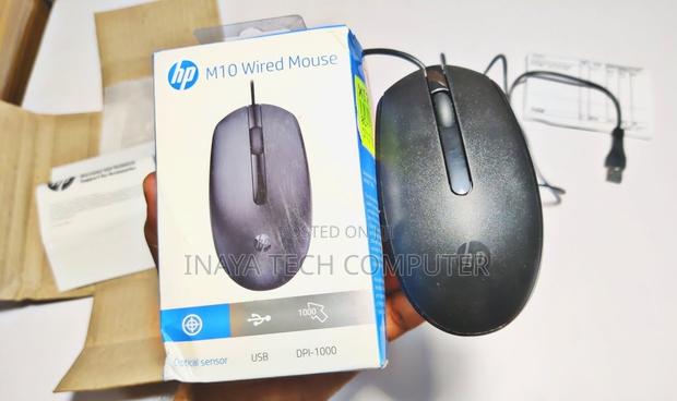 Hp Usb Mouse M10 Black