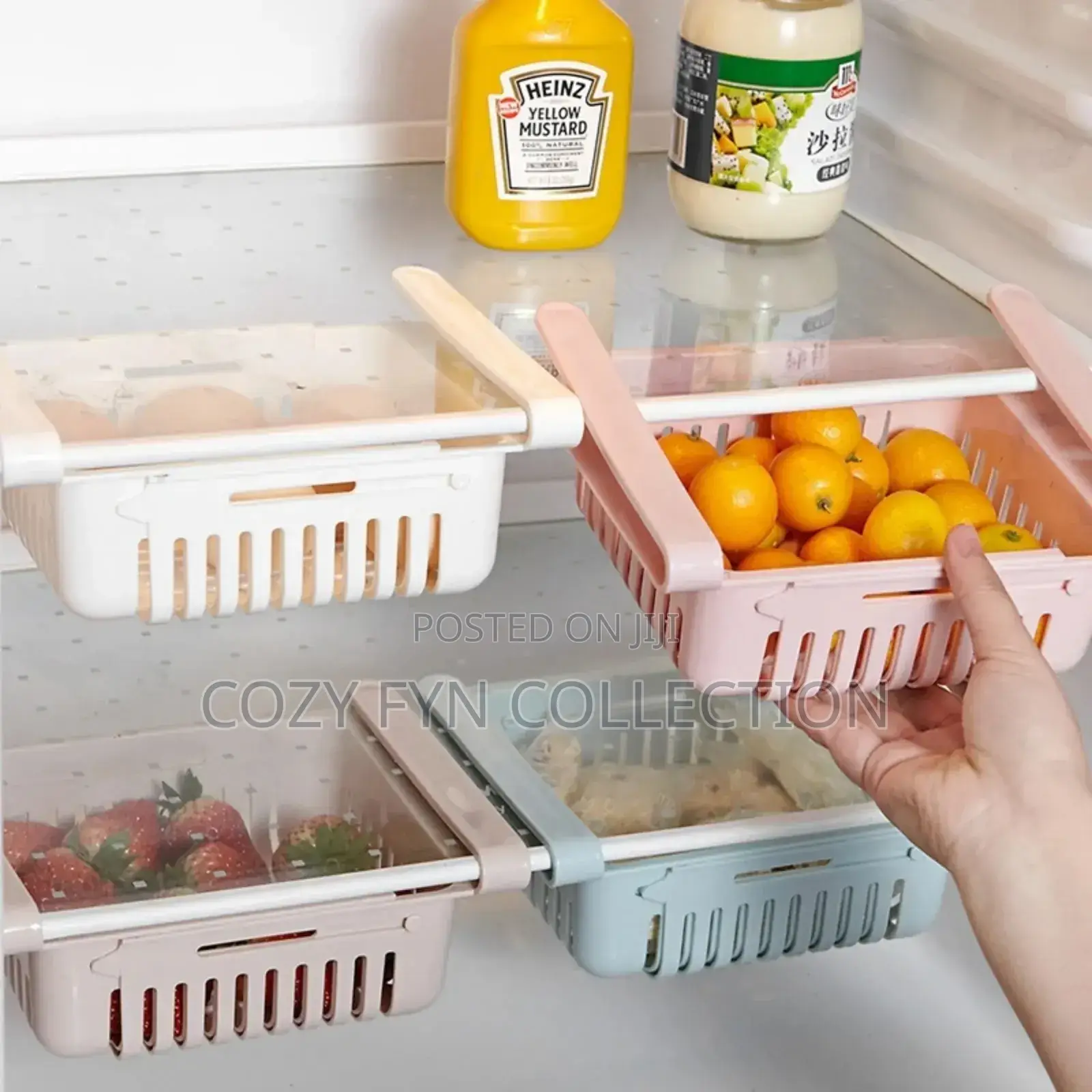 Fruit Fridge Storage Racks