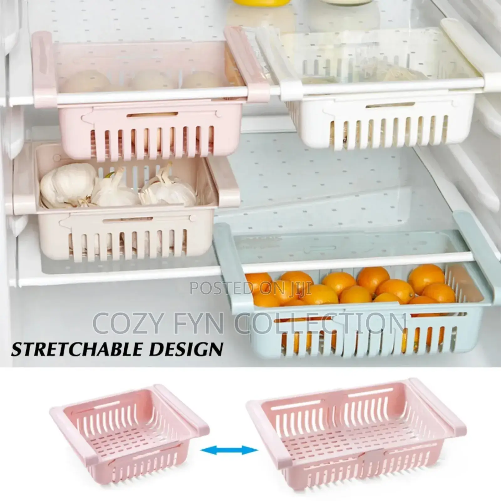 Fruit Fridge Storage Racks