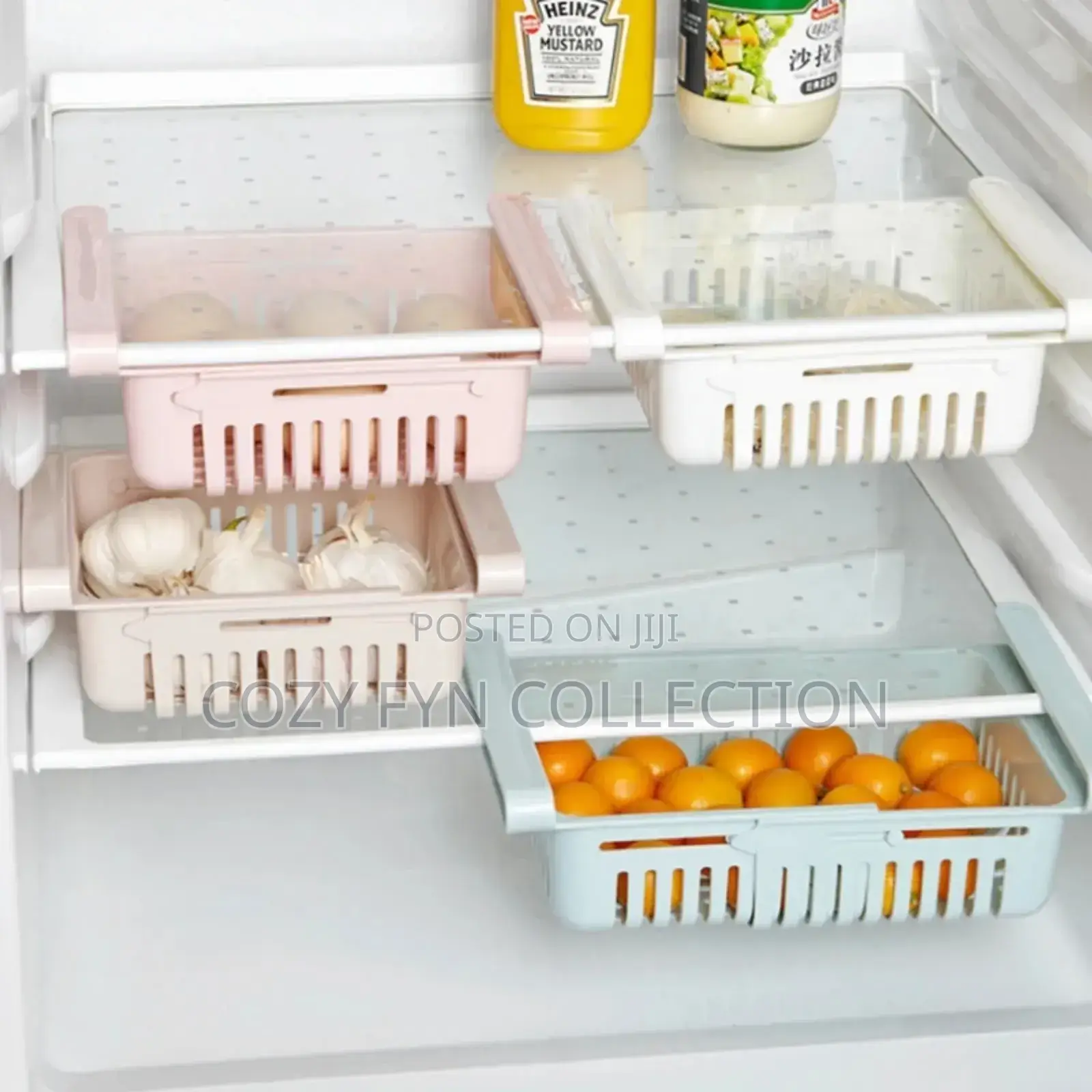 Fruit Fridge Storage Racks