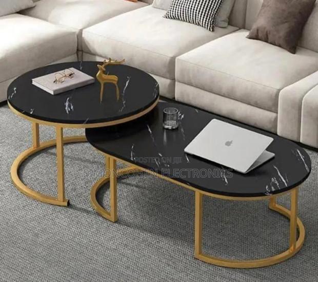 Glass Top Nesting Coffee Table Set(2pcs) - main view