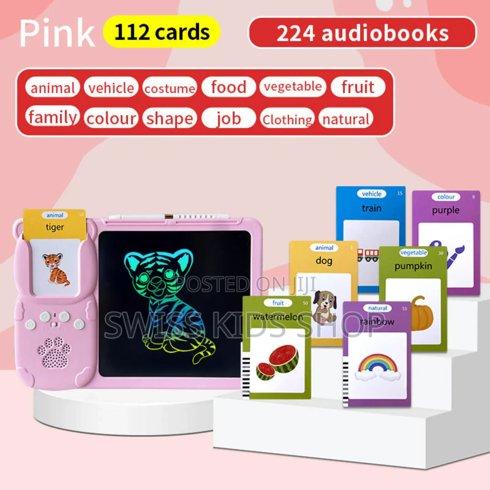 Card Reader and LCD Writing Board/