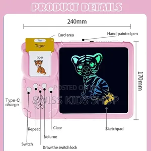 Card Reader and LCD Writing Board/