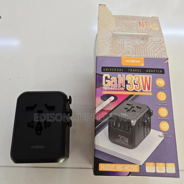 Gan Travel Adaptor 33watts Universal Multiplug Adapter Usb - thumbnail 10
