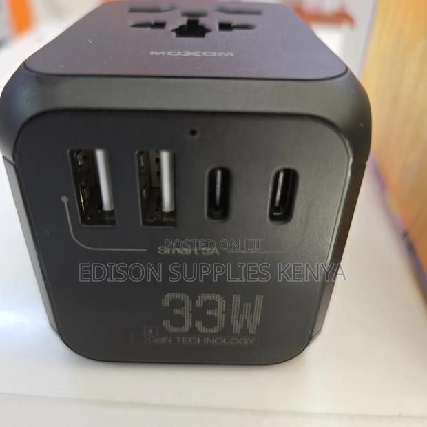 Gan Travel Adaptor 33watts Universal Multiplug Adapter Usb - thumbnail 11