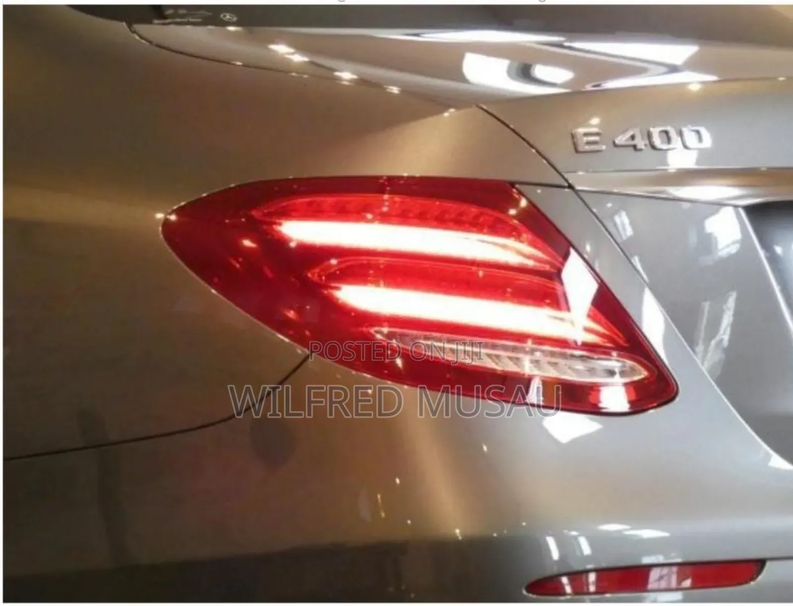 Mercedes-Benz E400 2019 Silver