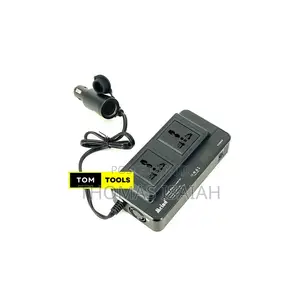 200w Car Power Inverter With 2 Ac Outlets, 3 Usb + Qc3.0