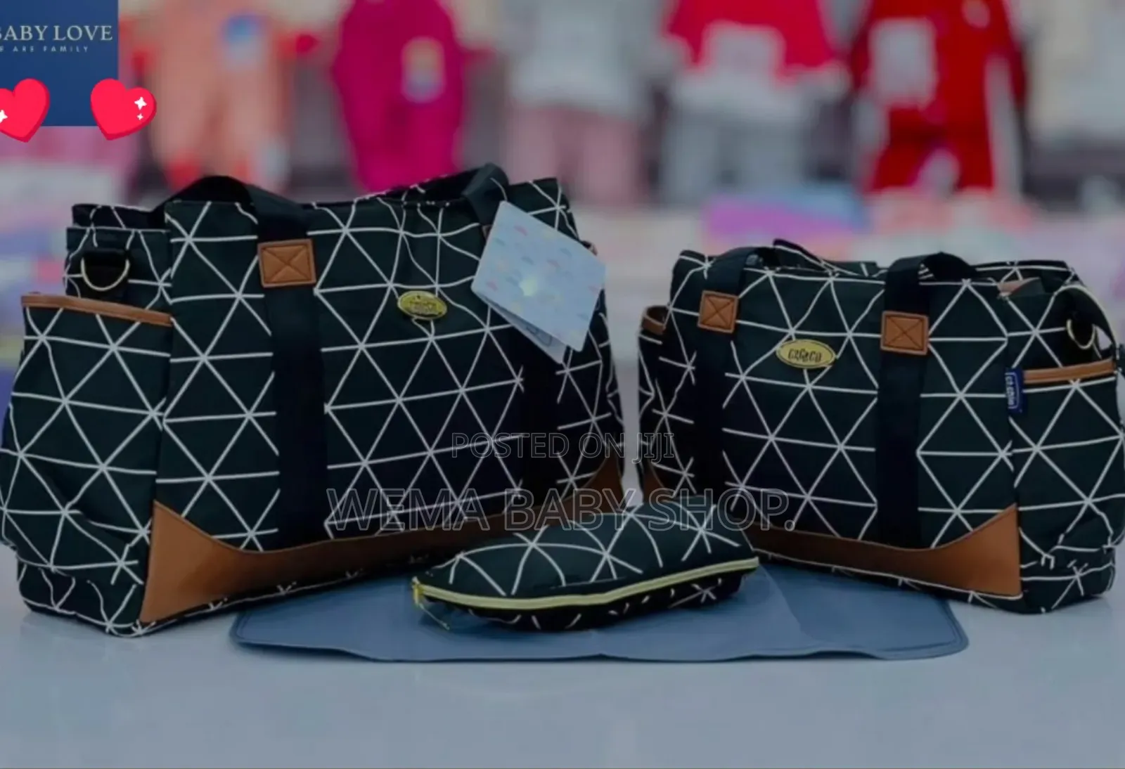 Elegant Mommy/Baby Diaper Bag