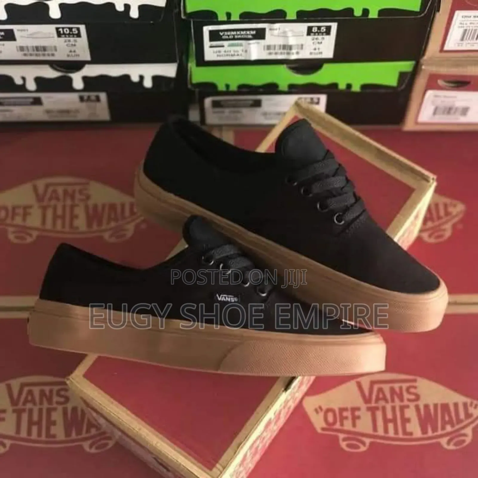 Double Sole Vans Available