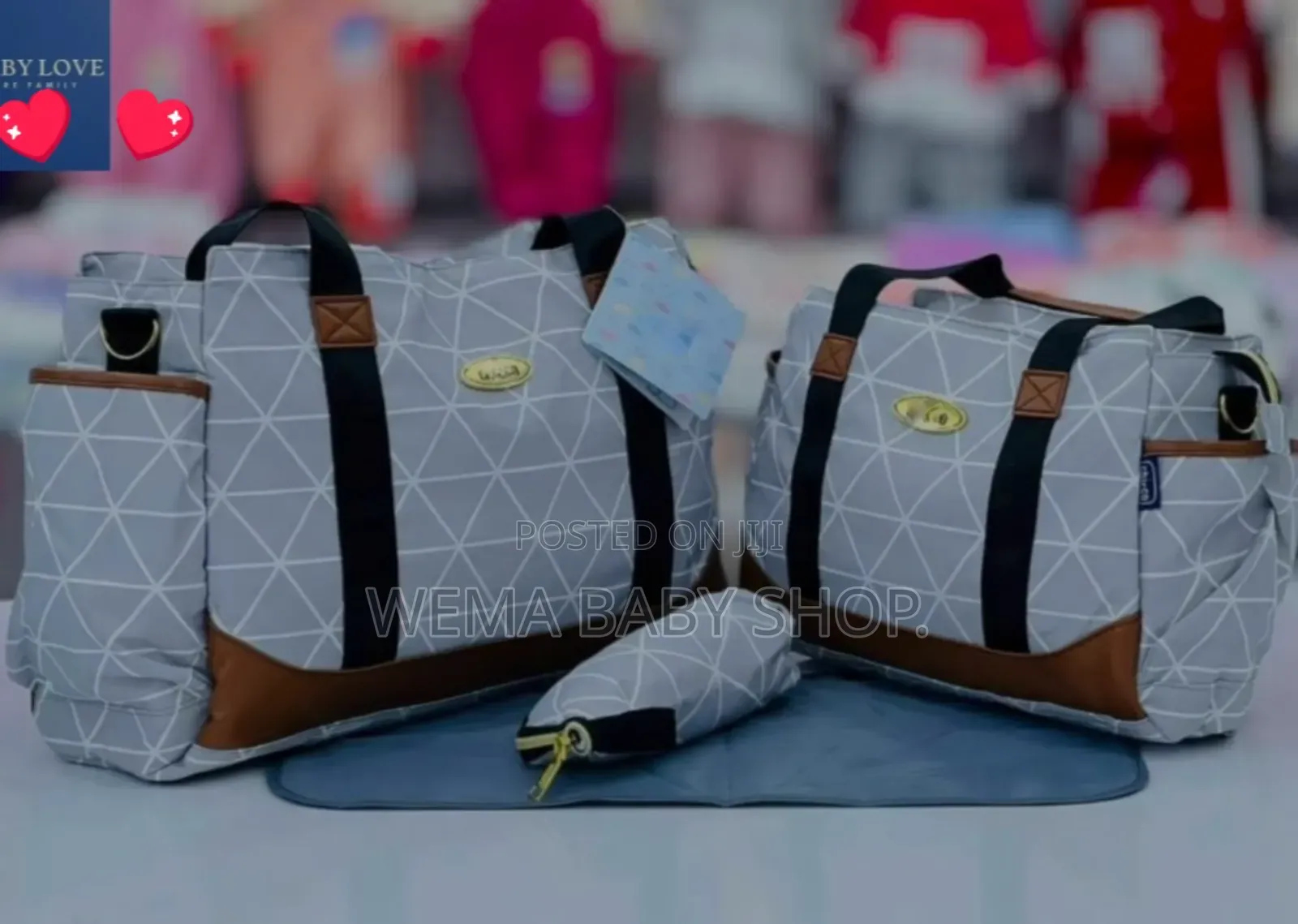 Elegant Mommy/Baby Diaper Bag