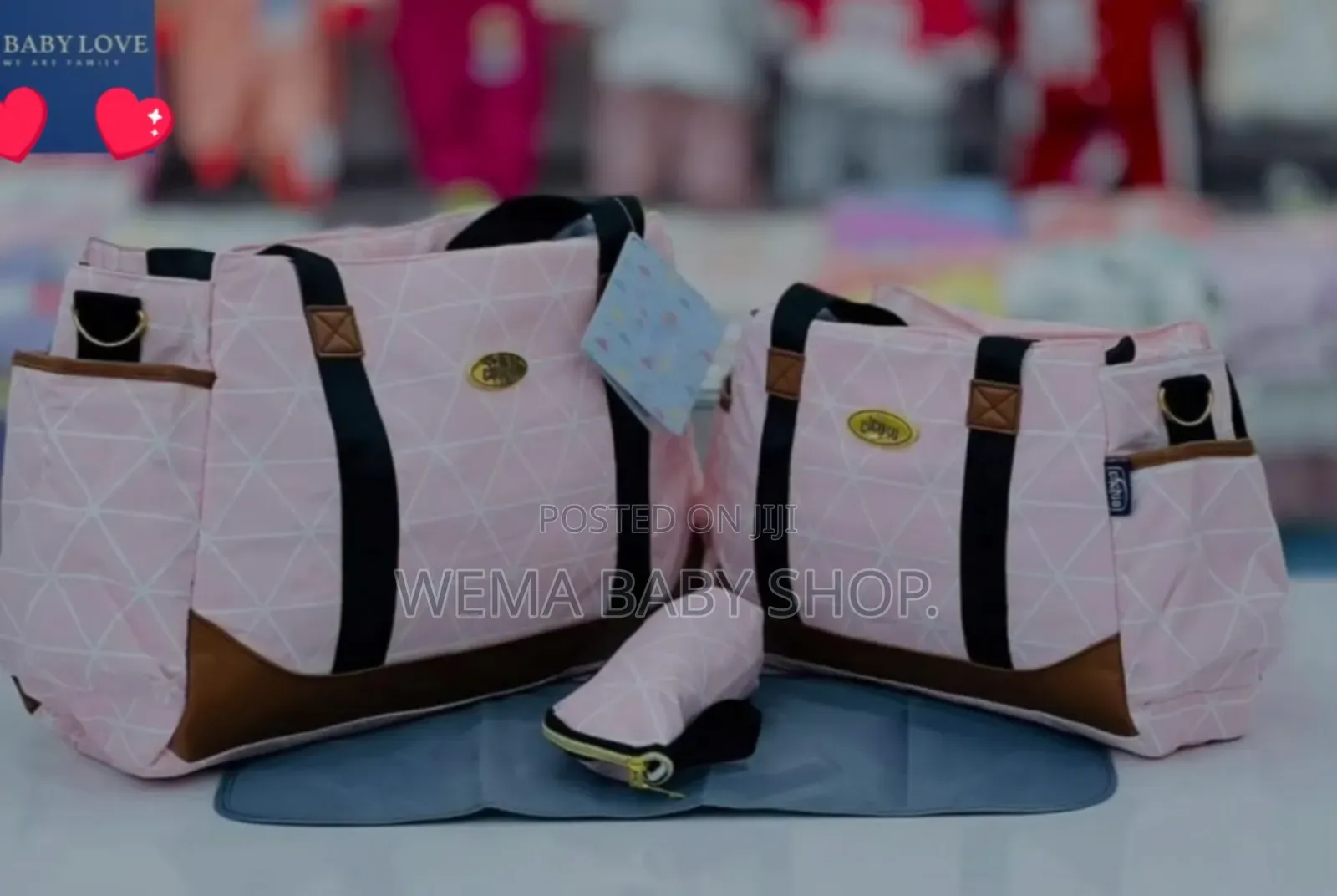 Elegant Mommy/Baby Diaper Bag