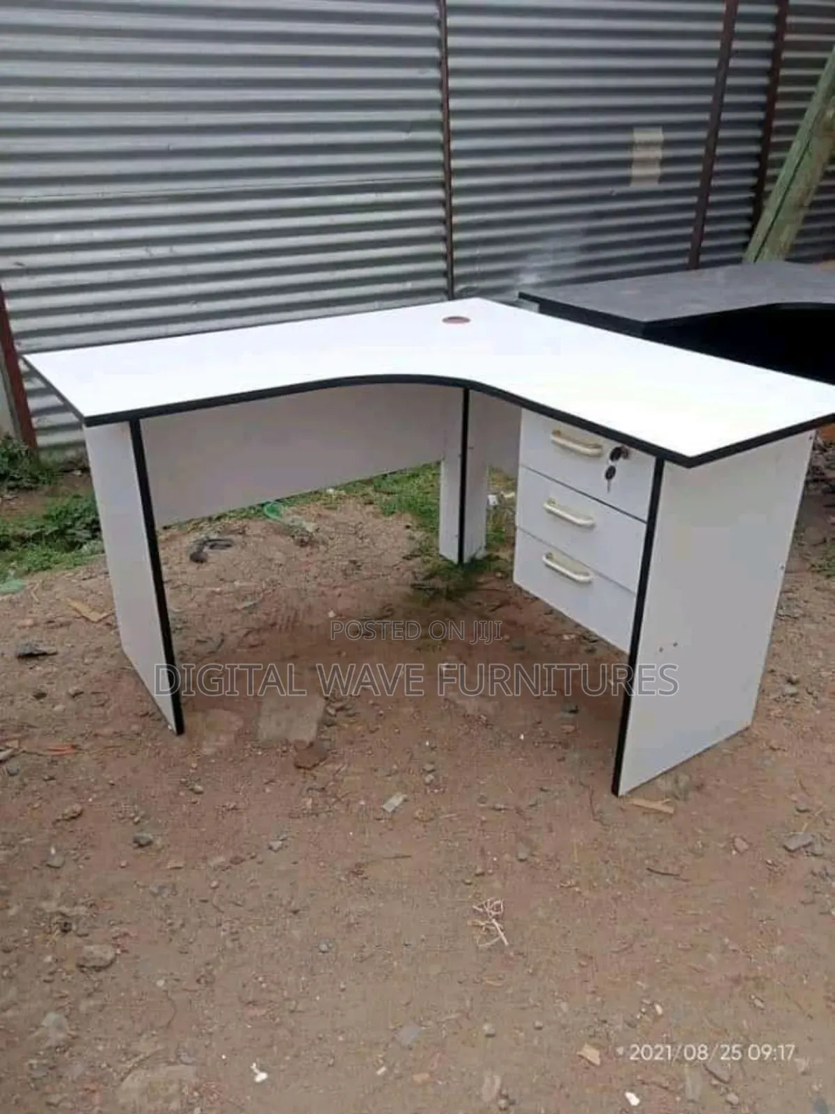 Home Desk With a L Shape