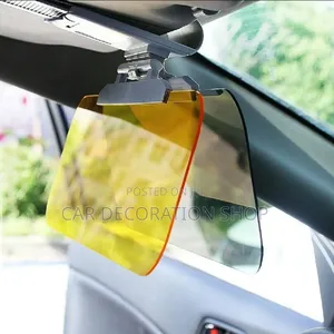 Clip on 2in1 Day and Night Sunvisor Roof Driving Mirror