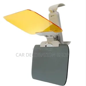 Clip on 2in1 Day and Night Sunvisor Roof Driving Mirror