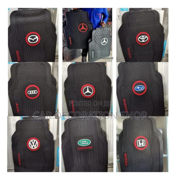 Unique Carpet Floor Branded Logo Waterproof Mat - main view